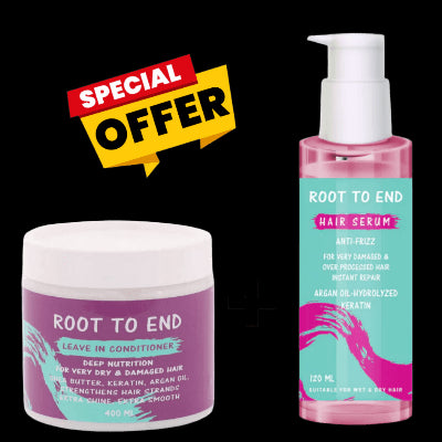 روتين ترطيب وإنقاذ للشعر الجاف والتالف